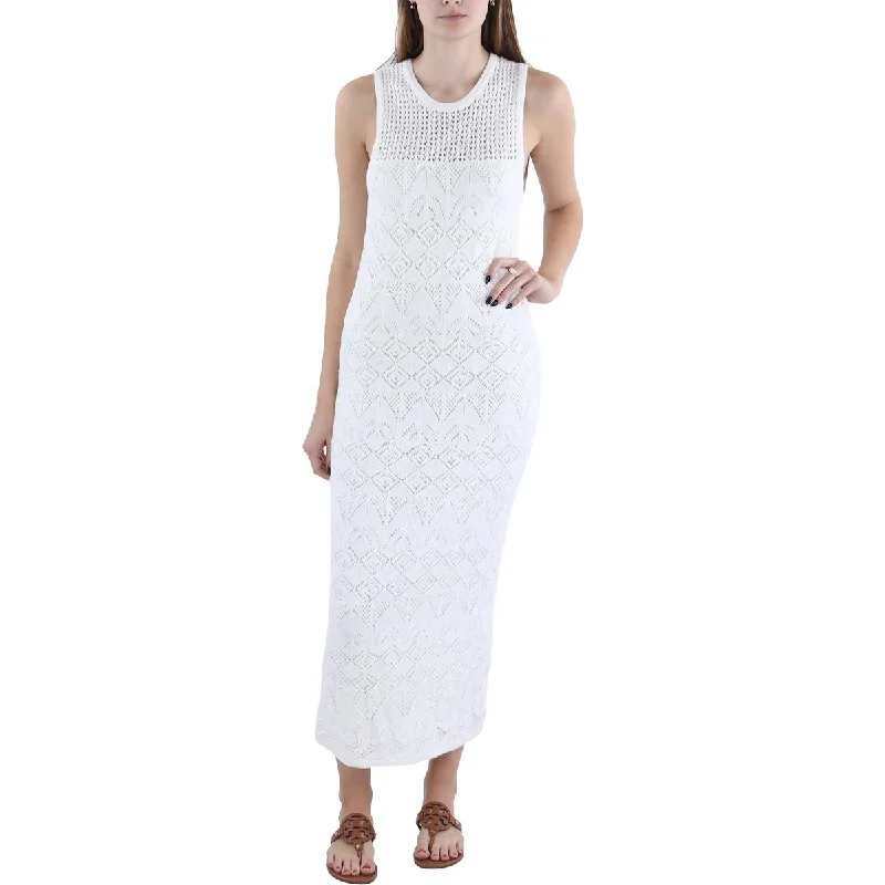 Closeout form-fitting dressZ Supply Womens Mallorca Knit Cotton Sweaterdress