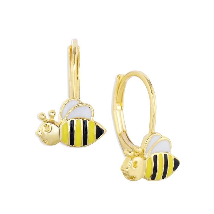 Mega Sale long-sleeve floral dressLily Nily Bumblebee Drop Earrings