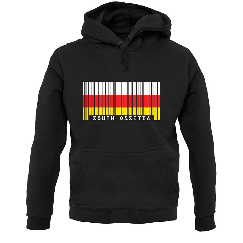 Early Access South Ossetia  Barcode Style Flag Unisex Hoodie
