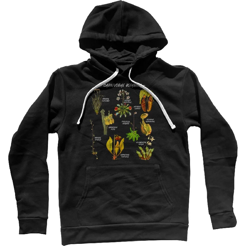 Mega Sale Carnivorae Botanica Carnivorous Plants Botanical Chart Unisex Hoodie