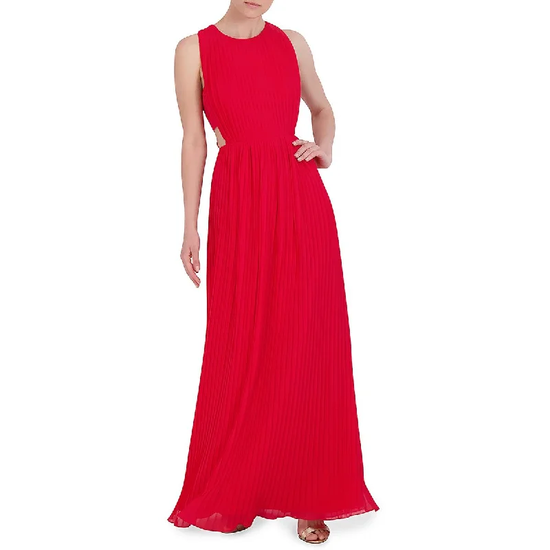 Online Specials cocktail dressBCBGMAXAZRIA Womens Full Length Pleated Evening Dress