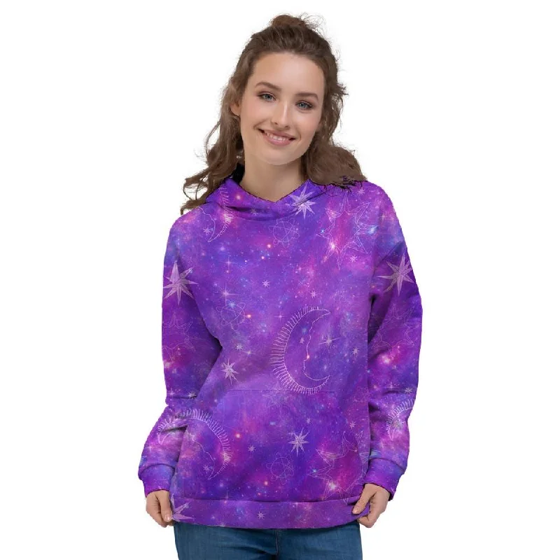 Closeout Sale Luna Galaxy Space Women's Hoodie
