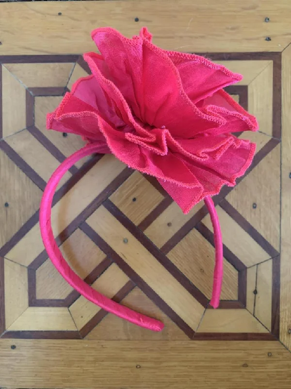 Discount Days A-line dressHot Pink Taffeta Clip or Headband