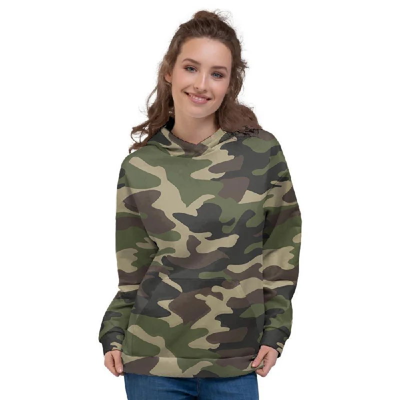 Closeout Sale Camo Camouflage Print Women's Hoodie