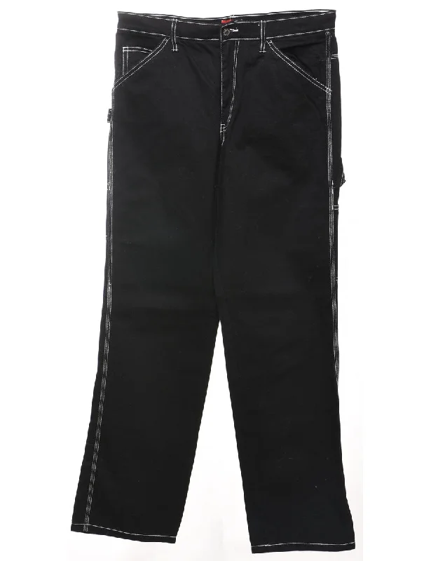 Special Price soft fleece jacketDickies Black Contrast Stitch Cargo Jeans - W32 L31