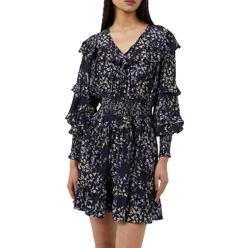 Price Drop Alert evening dressFrench Connection Womens Floral Mini Fit & Flare Dress Price Drop Alert evening dressFrench Connection Womens Floral Mini Fit & Flare Dress