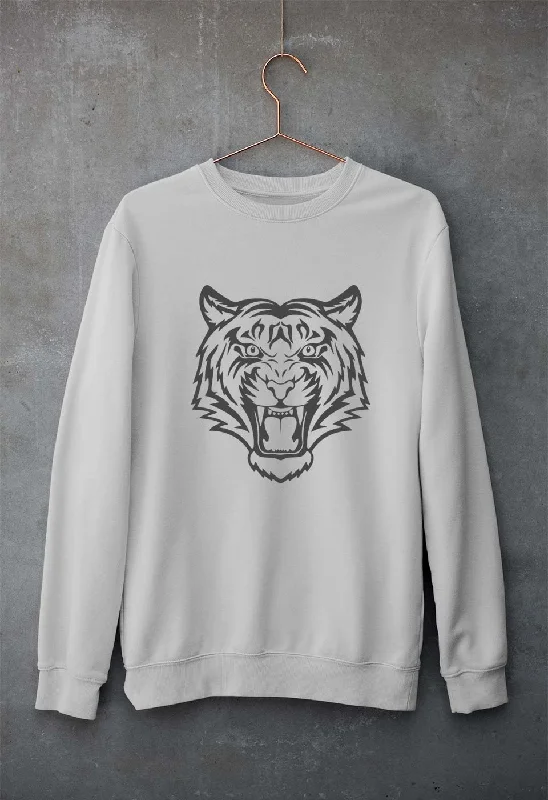 Closeout contemporary fitness sweatshirtTiger Unisex Sweatshirt for Men/Women