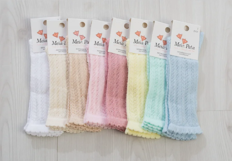 Online Exclusive chic shift dressCrochet Style Knee Socks