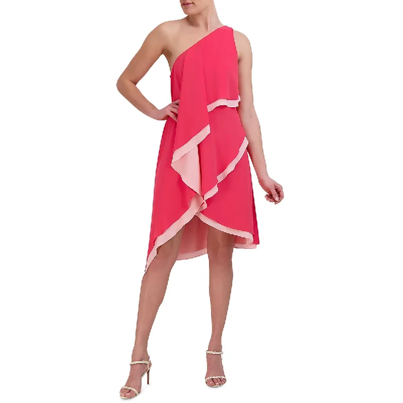 Sale Event party-ready dressBCBGMAXAZRIA Womens Mini Ruffled Cocktail And Party Dress
