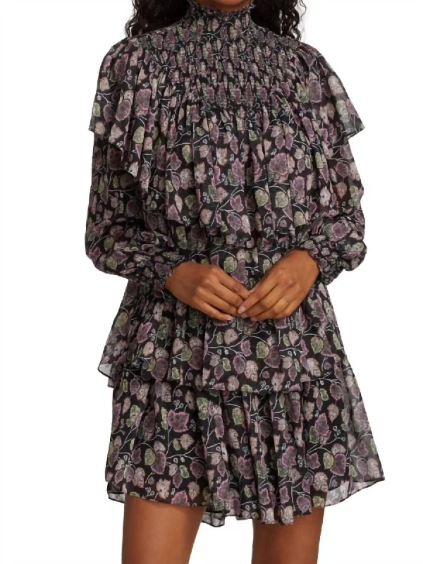 New Arrival trendy bodycon dressDrew Dress In Black Multi