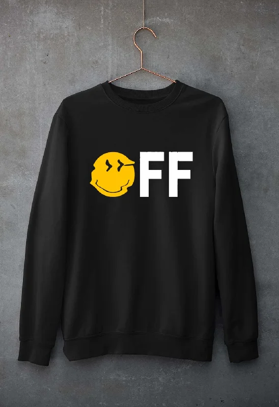 Buy Now athletic streetwear sweatshirtEmoji Off Unisex Sweatshirt for Men/Women