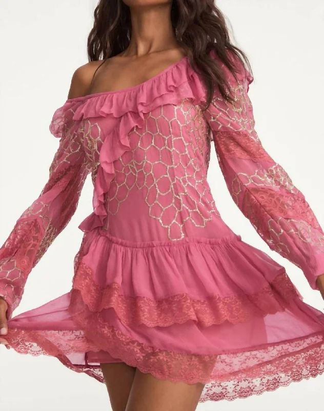 Time-Limited Offer flowy maxi dressAngora Dress In Wild Rose