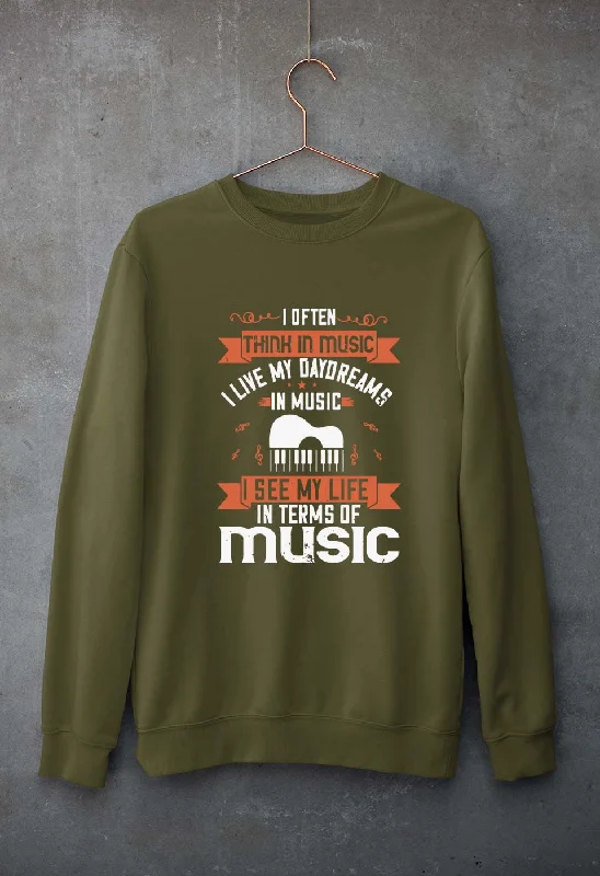 Crazy Savings stylish sports hoodieMusic Unisex Sweatshirt for Men/Women