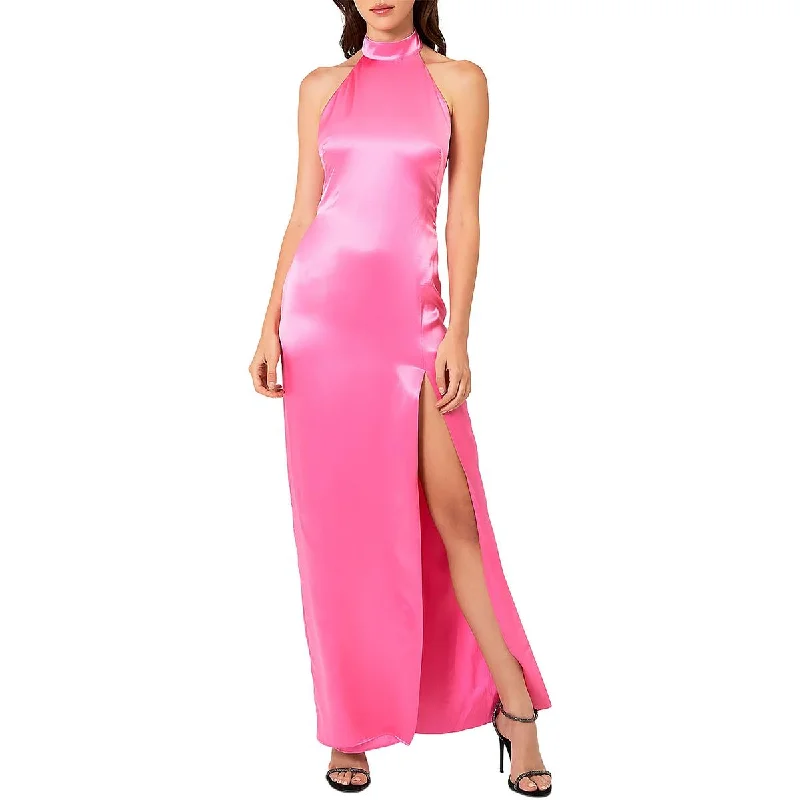 Buy More, Save More pleated dressNicholas Womens Ramina Silk Halter Evening Dress