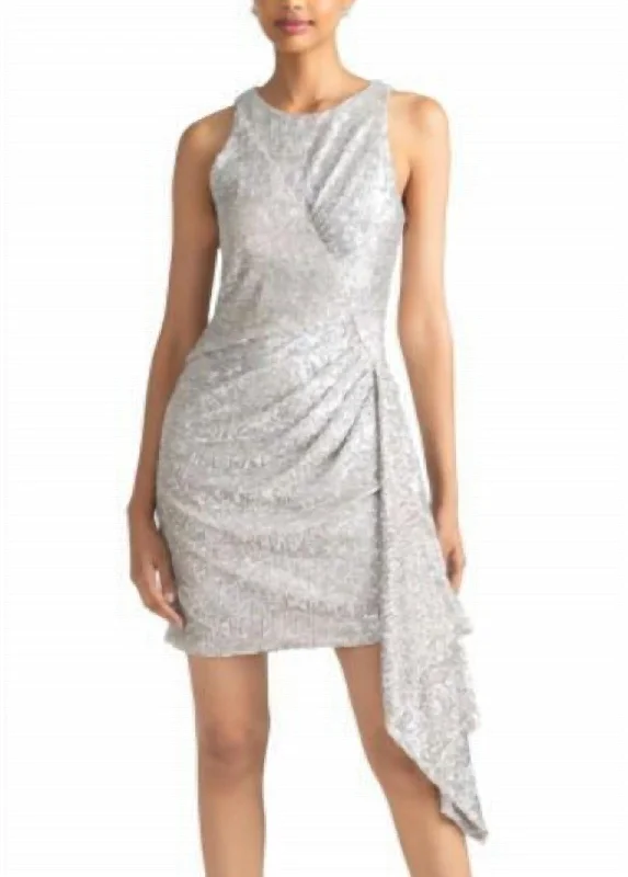 Today’s Deal stylish dressBanks Dress In Silver Sequined