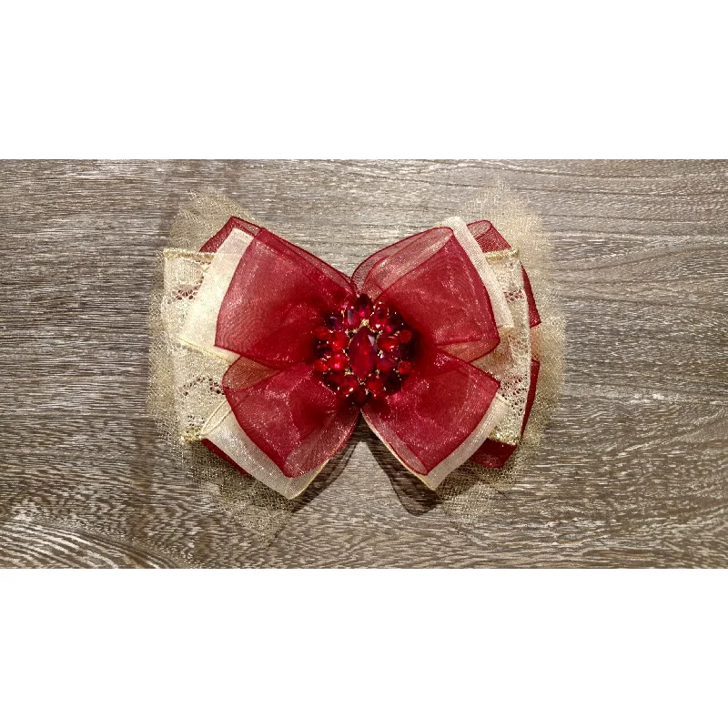 Major Savings midi dressRed & Gold Headband