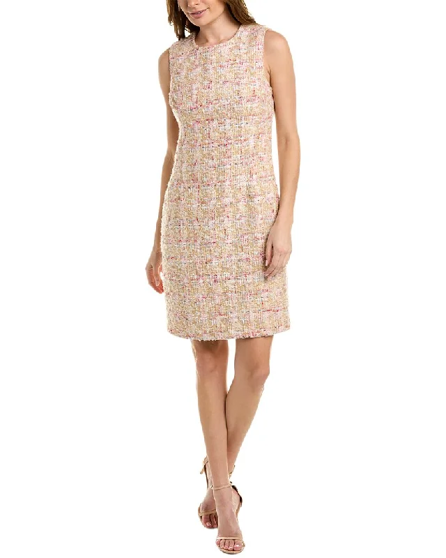 Closeout Sale boho dressSt. John Tweed Wool-Blend Dress