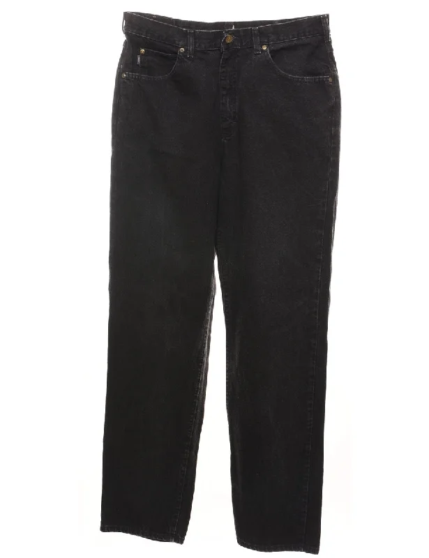 YEAR-End Clearance minimal style jacketHigh Waist Black Lee Tapered Jeans - W34 L32