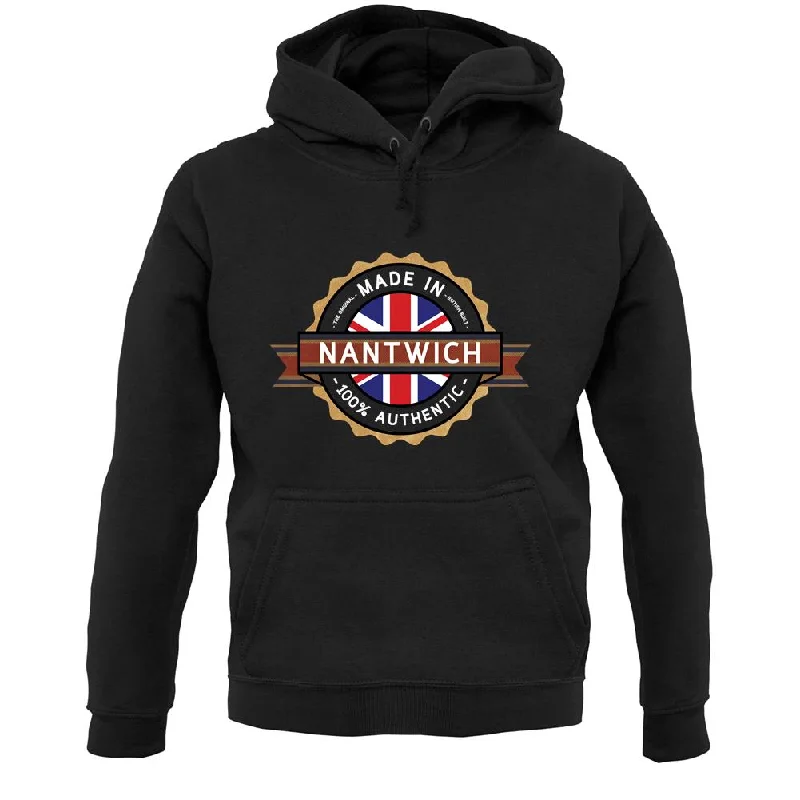 Incredible Offers Made In Nantwich 100% Authentic Unisex Hoodie