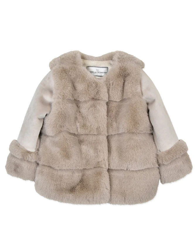 Price Break knit dressMocha Puff Jacket