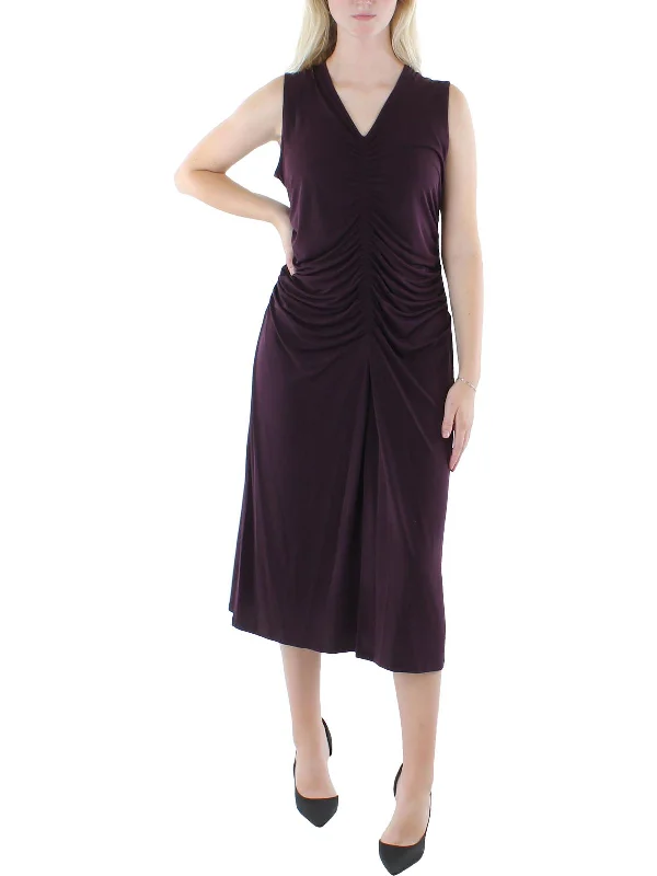 Closeout Sale off-shoulder dressWomens Business Long Sheath Dress