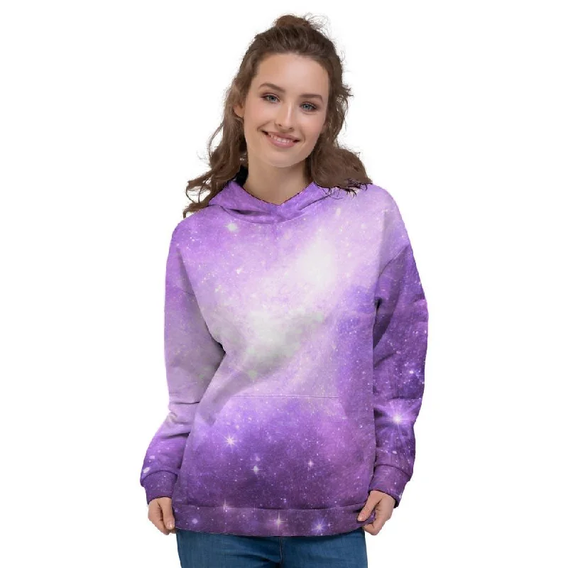 Early Access Abstract Purple Galaxy Space Women's Hoodie