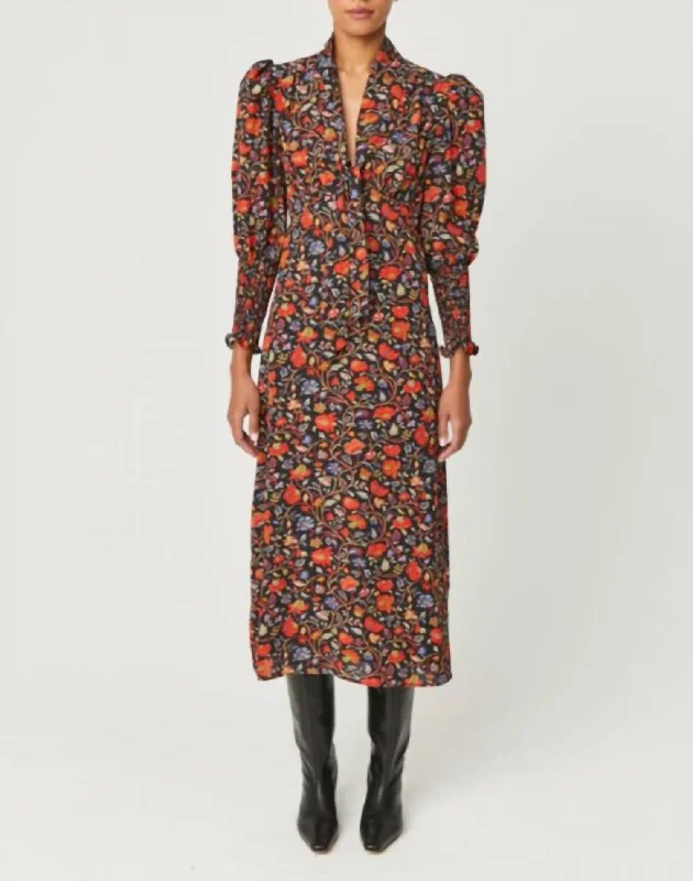 New Deals chic dressVichy Rose Polly Dress In Black