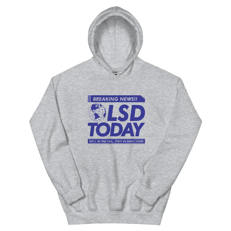 New Markdowns Breaking News Today Graphic Hoodie