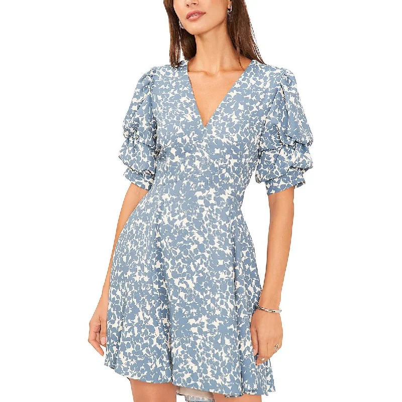 Special Discount elegant shift dress1.State Womens Printed Short Mini Dress