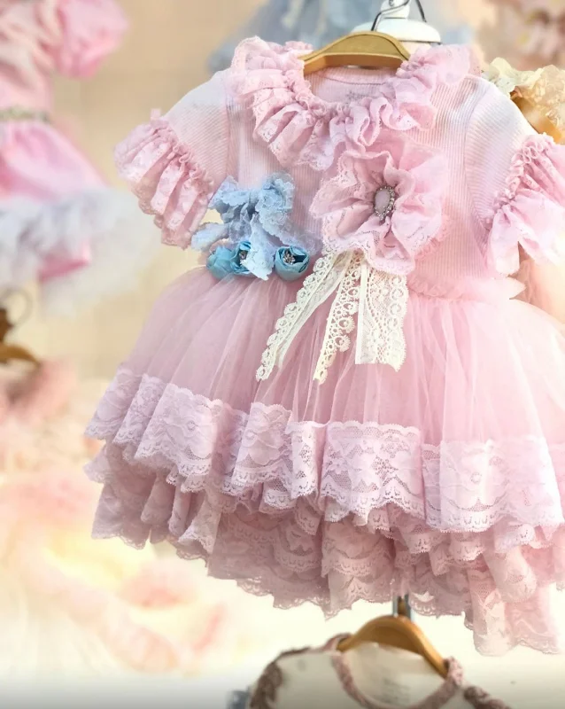 Extra Savings wrap dressThe Patsy Pink Onesie