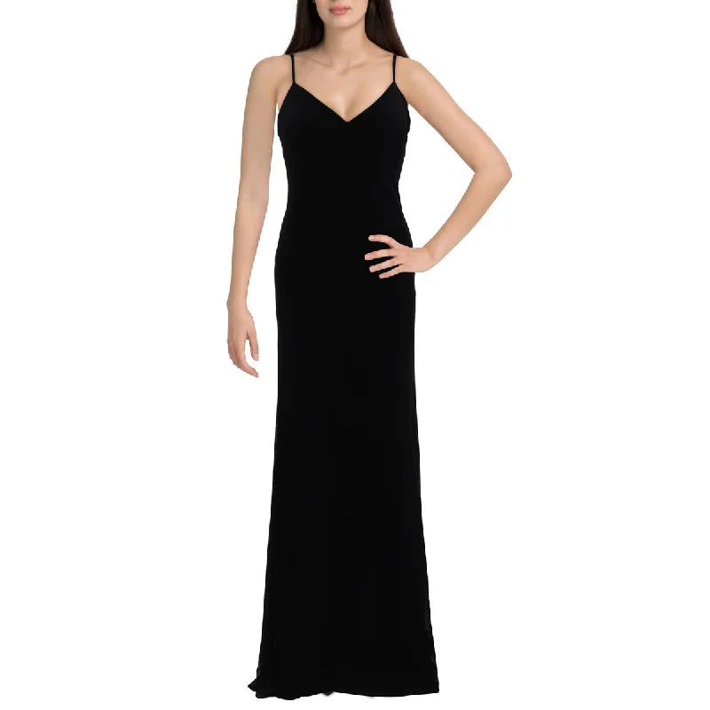 Unmissable Offer fitted bodycon dressDonna Karan Womens Velvet Sleeveless Evening Dress Unmissable Offer fitted bodycon dressDonna Karan Womens Velvet Sleeveless Evening Dress