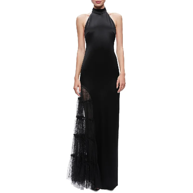 Instant Discount off-the-shoulder dressAlice and Olivia Womens Ryn Halter Open Back Evening Dress Instant Discount off-the-shoulder dressAlice and Olivia Womens Ryn Halter Open Back Evening Dress