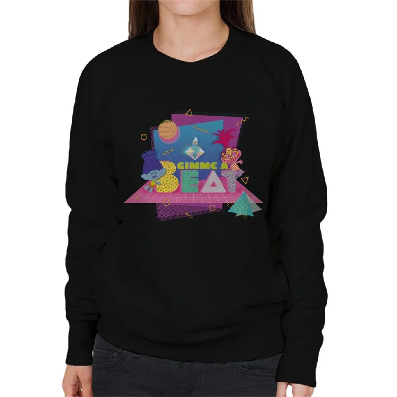 Special Discount fashion sportswear hoodieTrolls Gimme A Beat Women's Sweatshirt