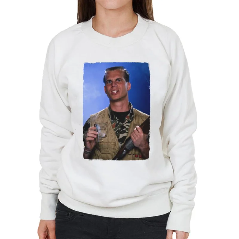 Markdown Madness urban sports sweatshirtWeird Science Chet Donnelly Smoking Cigar Women's Sweatshirt