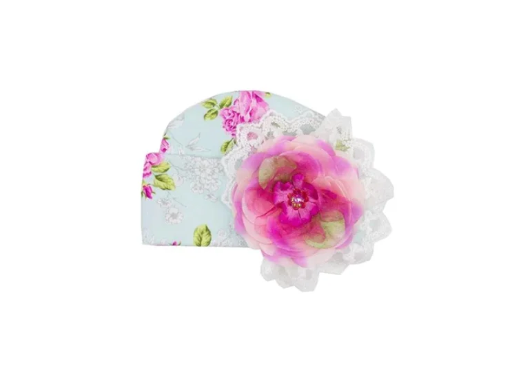 Can't Miss floral dressHaute Baby Bloomesbury Cap