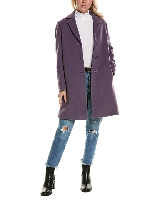 New Markdowns trendy utility jacketCinzia Rocca Icons Wool & Cashmere-Blend Coat
