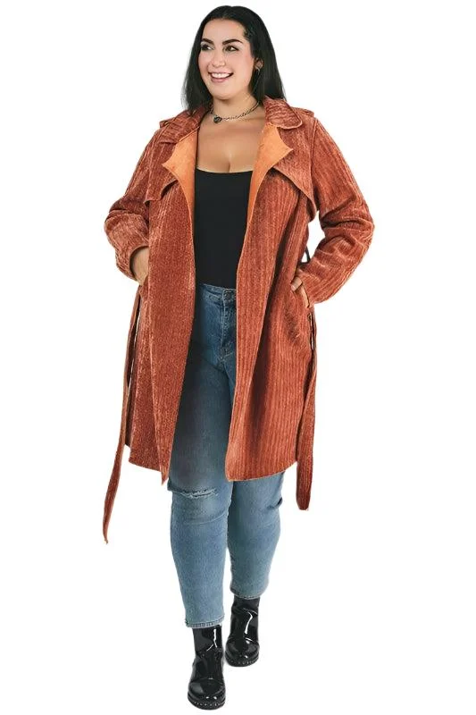 Mega Deal casual coat jacketPlus Size Solid Long Sleeve Coats