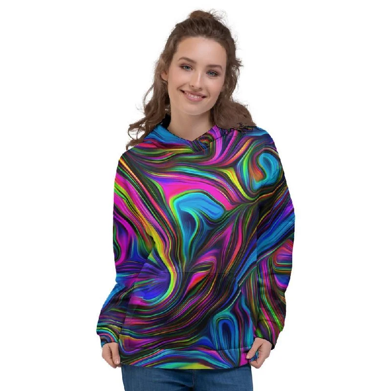 Exclusive Savings Abstract Psychedelic Women's Hoodie