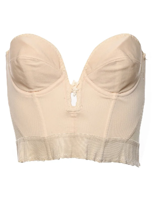 Midnight Madness retro jacketClassic Nude Bralet - XS