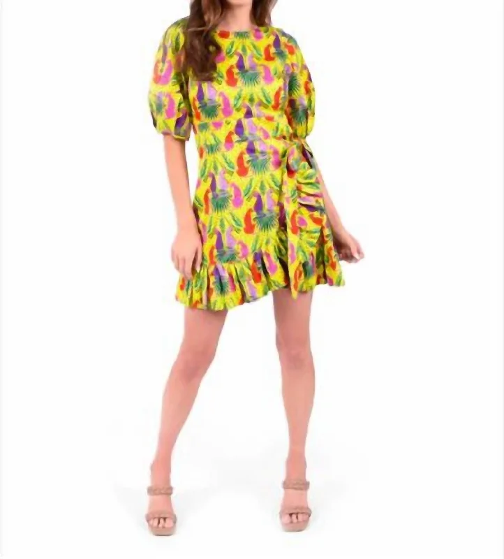 Special Discount flowy maxi dressLola Dress - Peekaboo In Multi