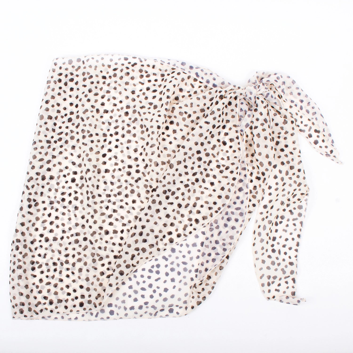 Season Finale Sale vintage dressWomen's Leopard Sarong
