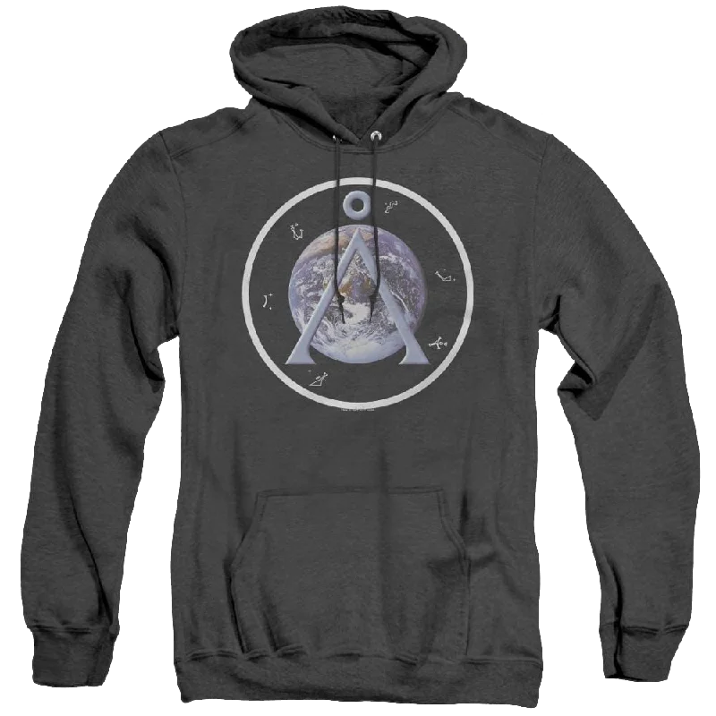 Final Markdown cool hoodieStargate Sg-1 Earth Emblem - Heather Pullover Hoodie