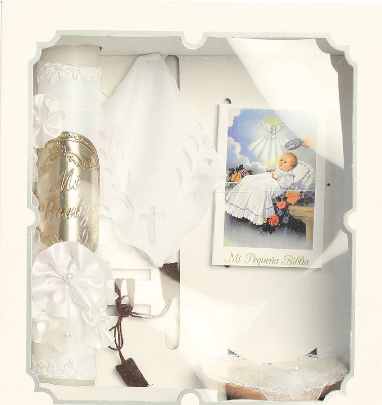 Take Advantage lace-up dressBaptism Candle Set