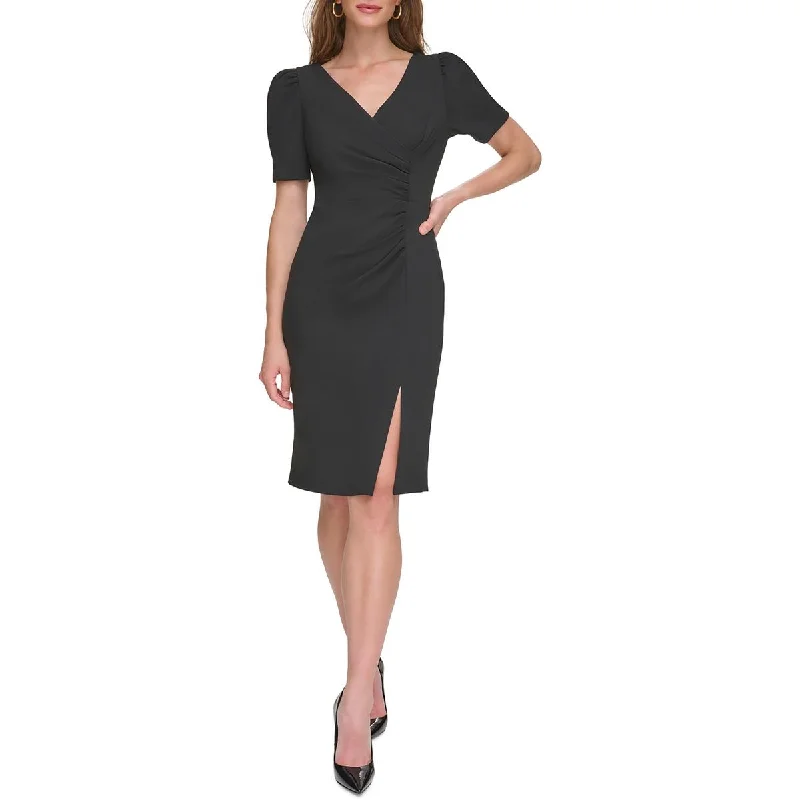 Don't Wait lace dressDKNY Womens Sequined Above Knee Sheath Dress