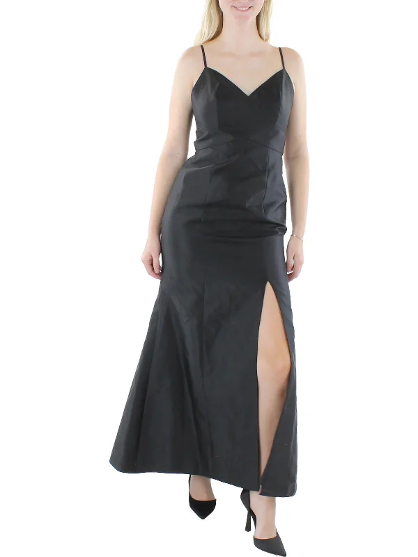 New Markdowns casual evening dressWomens Slit A-Line Evening Dress