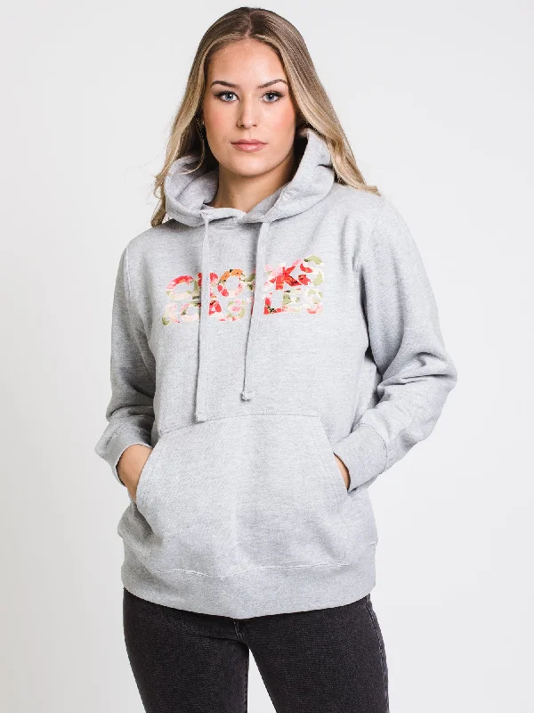 Act Now CROOKS & CASTLES FLORAL BANDUSA BOYFRIEND PULLOVER HOODIE - CLEARANCE