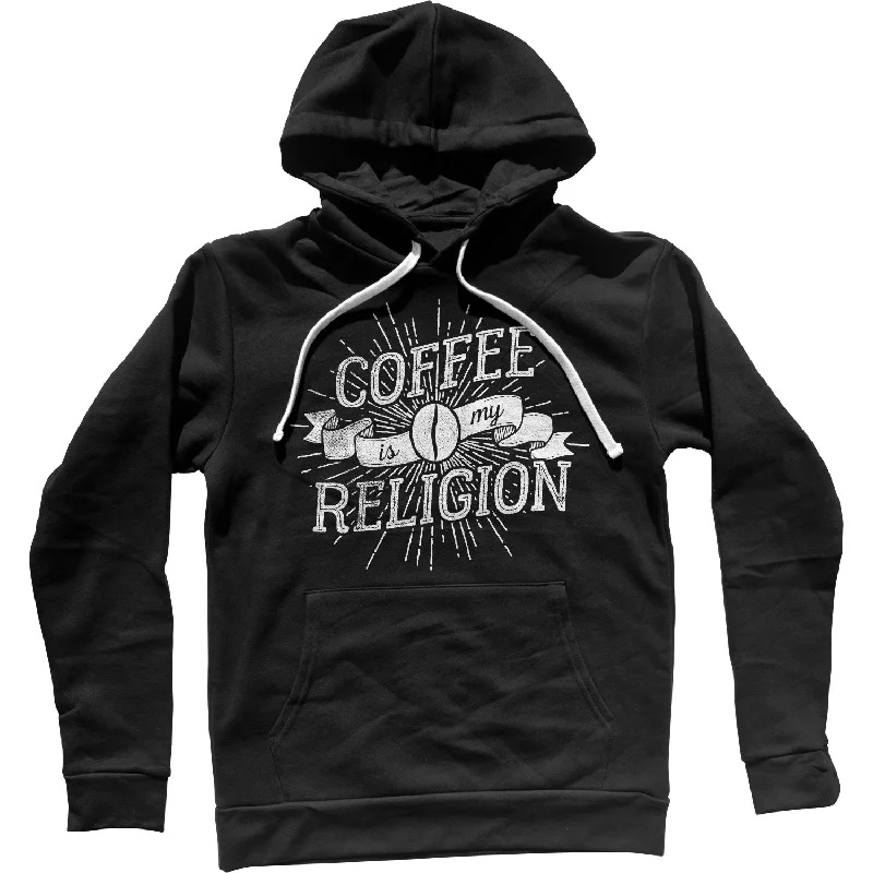 New Deals Coffee Is My Religion Unisex Hoodie