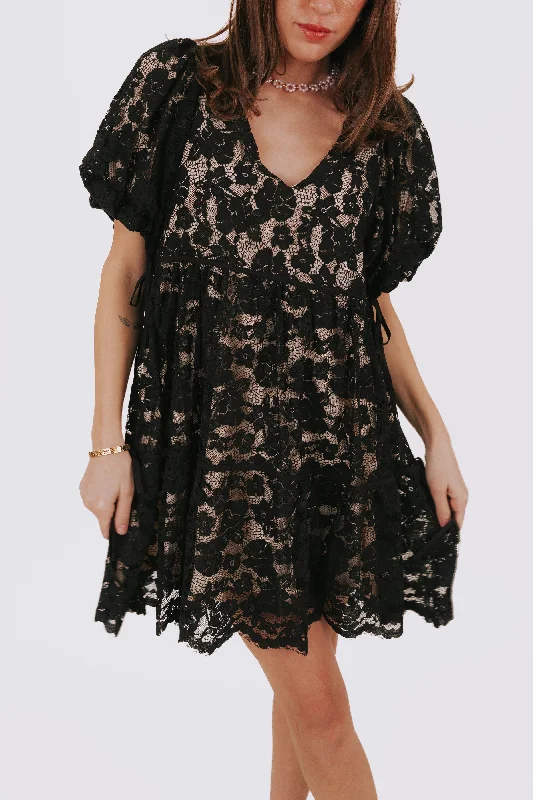 Don't Miss lace dressOut Last Night Dress