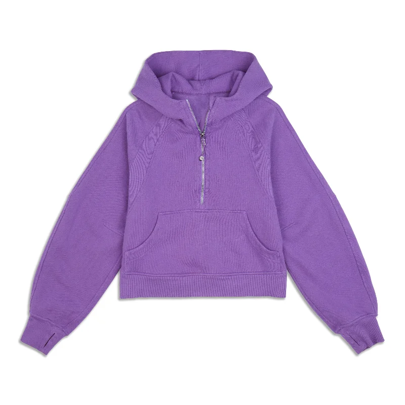Discount Days Scuba Oversized Half-Zip Hoodie