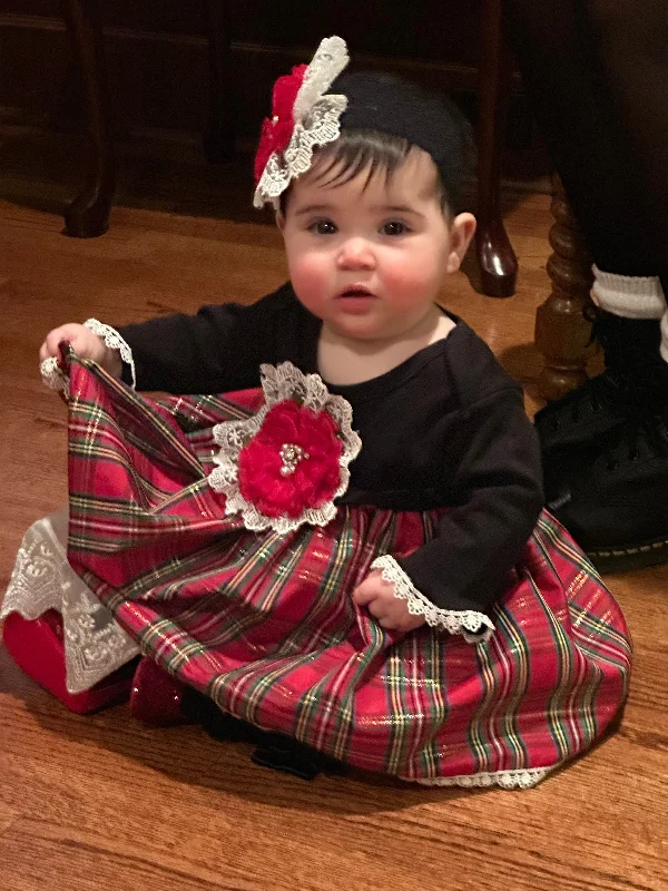 Customer Appreciation Sale casual slip dressInfant Plaid Dress